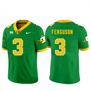 Mens Football Oregon #3 Terrance Ferguson 2024-25 Jersey - Green