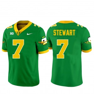 Men Football UO #7 Evan Stewart Limited Jersey - Green