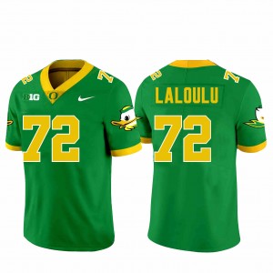 Men's Football UO #72 Lapani Laloulu Player Jersey - Green