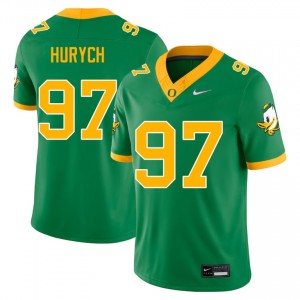 Men College Football University of Oregon #97 Gage Hurych 2025 Jerseys - Green