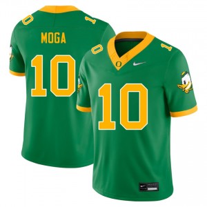 Men College Football The Ducks #10 Luke Moga NCAA Jerseys - Green