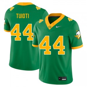 Mens College Football Ducks #44 Teitum Tuioti NCAA Jersey - Green