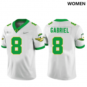 Women's Football UO #8 Dillon Gabriel Replica Jersey - White