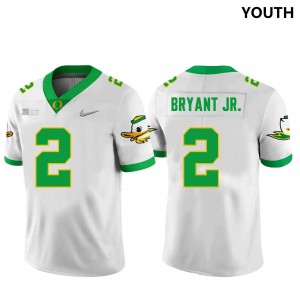 Youth Football Oregon #2 Gary Bryant Jr. University Jersey - White