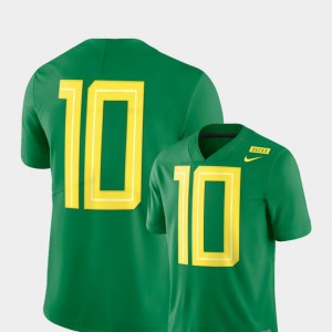 Men's Football Limited 2018 Mighty Oregon Oregon Ducks #10 college Jersey - Apple Green