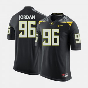 Men Oregon Duck #96 Football Dion Jordan college Jersey - Black