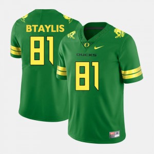 Men #81 Football UO Evan Baylis college Jersey - Green