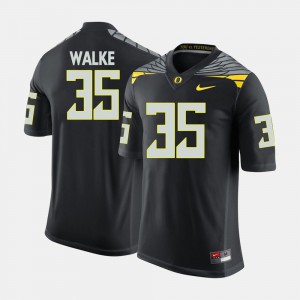 Men's Football #35 Oregon Duck Joe Walker college Jersey - Black