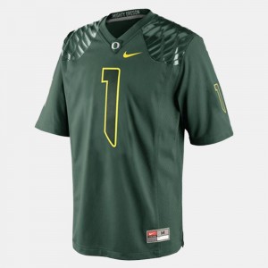 Youth(Kids) Ducks Football #1 Josh Huff college Jersey - Green