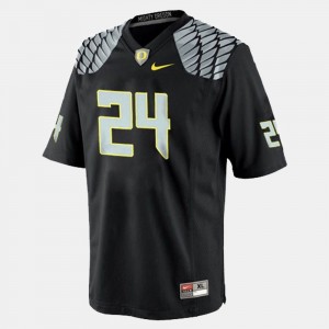 Men UO #24 Football Kenjon Barner college Jersey - Black