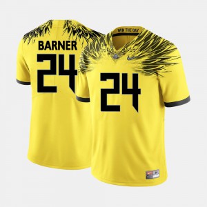 Men's Football Oregon Ducks #24 Kenjon Barner college Jersey - Yellow