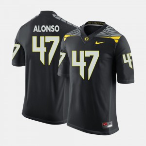 Men Oregon Duck #47 Football Kiko Alonso college Jersey - Black