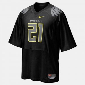 Youth #21 Football University of Oregon LaMichael James college Jersey - Black