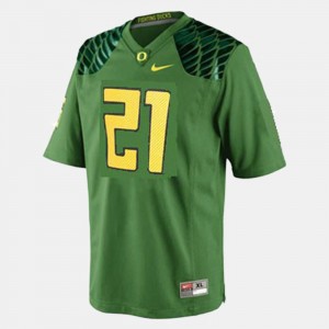 Kids #21 Football Oregon Ducks LaMichael James college Jersey - Green