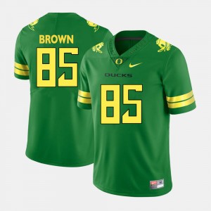 Men University of Oregon Football #85 Pharaoh Brown college Jersey - Green