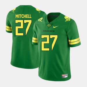 Men Oregon Duck #27 Football Terrance Mitchell college Jersey - Green