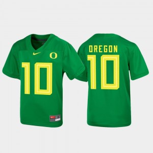 Kids Untouchable Football #10 Ducks college Jersey - Green